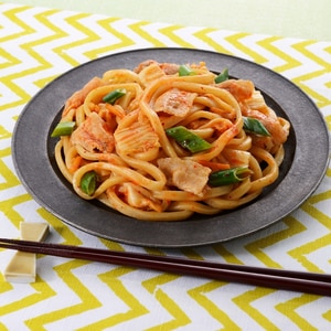 豚キムチうどん